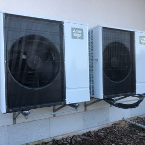 Kaskada pomp ciepła - Mitsubishi Zubadan 2x 14kW